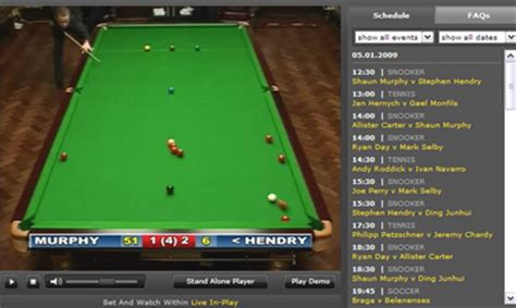 snooker streaming live free.